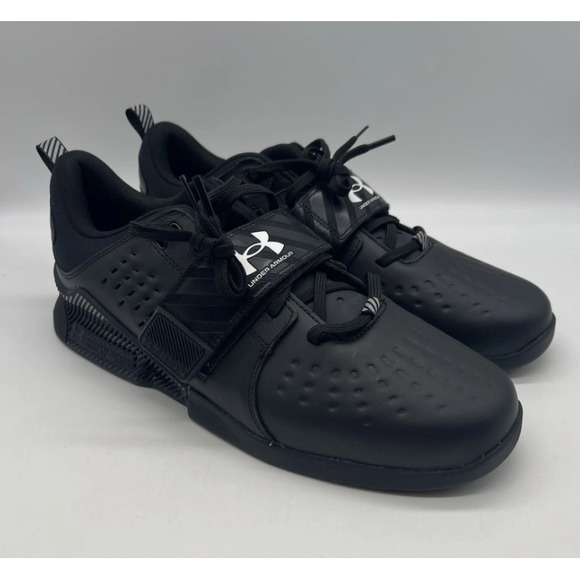 Under Armour Reign Lifter Black Mens 11 Cross Training Gym Shoe 3028028-001